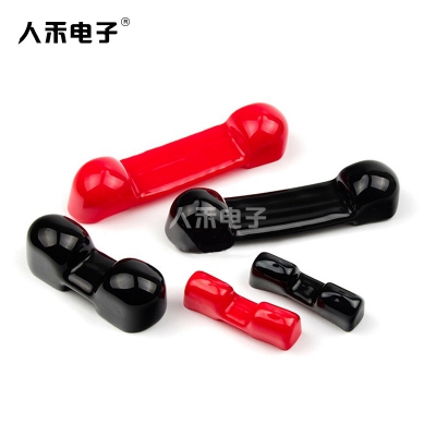 連體式銅排保護(hù)蓋 電瓶端子保護(hù)套PVC浸塑膠套